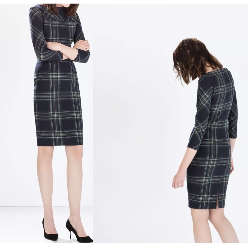 Zara Plaid Dress